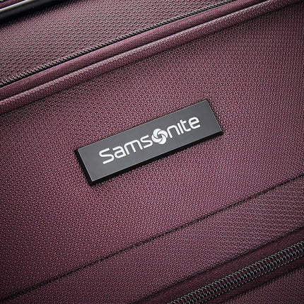 Samsonite Ascella X Softside Expandable Luggage with Spinners, Plum, Checked-Large 29-Inch, Ascella X Softside Expandable Luggage with Spinners
