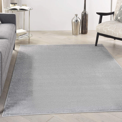 Nourison Essentials Indoor/Outdoor Silver Grey 6' 