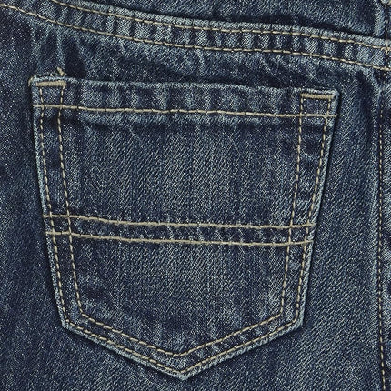 The Children's Place Boys' and Toddler Denim Shorts, Denim Multi 2-Pack, 4T