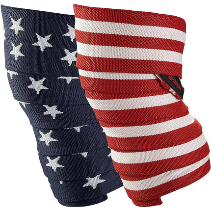 Harbinger Red Line 78-Inch Knee Wraps for Weightli