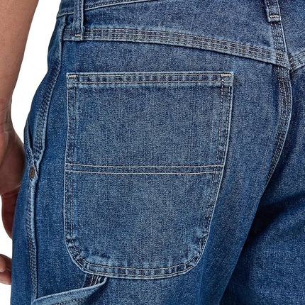 Wrangler Authentics Men's Classic Carpenter Jean, Retro Stone, 32W x 29L