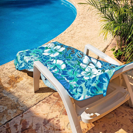 Elite Trend Microfiber Beach Towel Extra Large 78x35 (200cm x 90cm), Quick Dry Microfiber Towel, Sand Free Travel Towels Fast Drying Lightweight with Bag, Serviette De Plage Microfibre