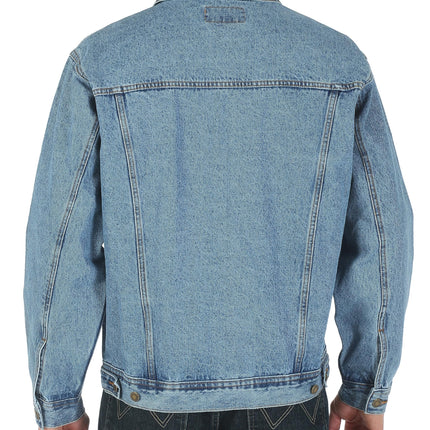 Wrangler Men's Rugged Wear Unlined Denim Jacket, Vintage Indigo, XXL Tall