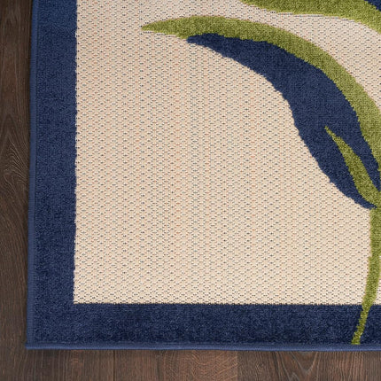 Tapis Nourison Multicolor 1,5 x 1,5 m, facile à nettoyer, ne perd pas ses poils, pour chambre, salon, salle à manger, cuisine (1,5 x 1,5 m)
