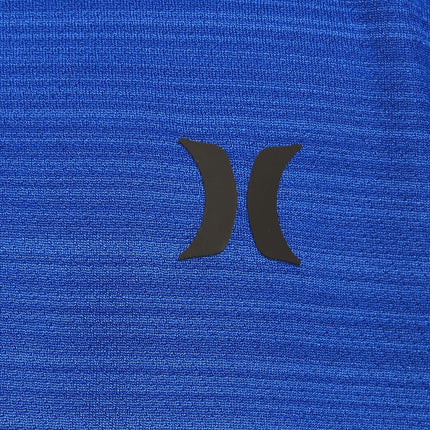 Polo Hurley pour garçons, Performance, Bleu royal chiné, Taille 6