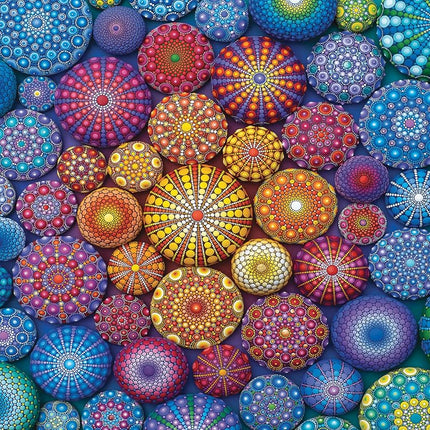 Ravensburger Radiating Rainbow Mandalas 2000 Piece Jigsaw Puzzle for Adults - 17134 - Every Piece is Unique, Softclick Technology Means Pieces Fit Together Perfectly