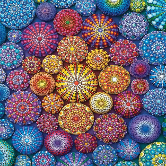 Ravensburger Radiating Rainbow Mandalas 2000 Piece Jigsaw Puzzle for Adults - 17134 - Every Piece is Unique, Softclick Technology Means Pieces Fit Together Perfectly