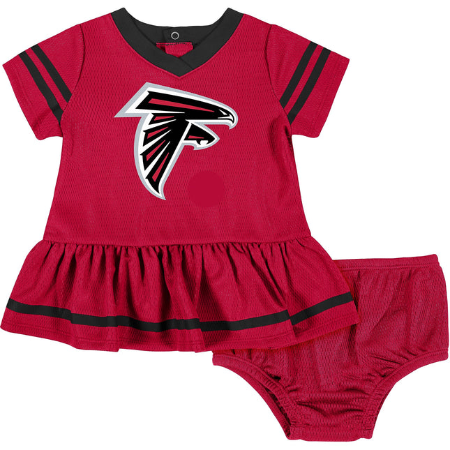 Gerber Girls' NFL Team Jersey Dress and Diaper Cov