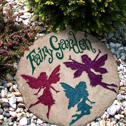 Spoontiques - Garden Décor - Butterfly Stepping Stone - Decorative Stone for Garden