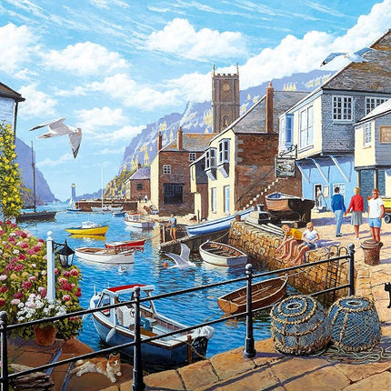Ravensburger Tranquil Harbour 500 Piece Jigsaw Puz