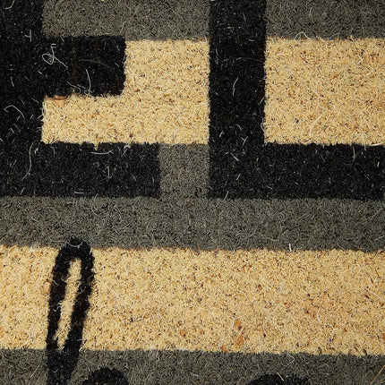 DII Natural Coir Doormat, Decorative Hello Mat, 17x29, Hello There