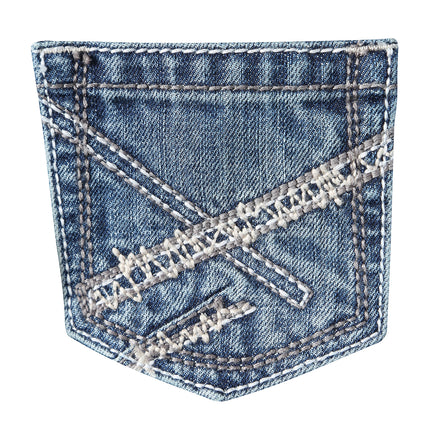 Wrangler Big Boys' 20x Vintage Boot Cut Jean, Breaking Barriers, 14 Slim