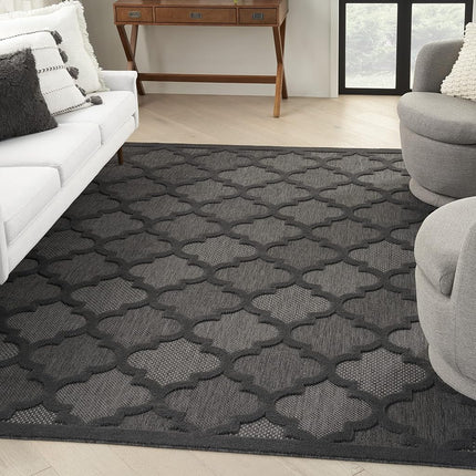 Andrea Stark Home Collection Gate 100% Wool Rug - 7'6" x 9'6"