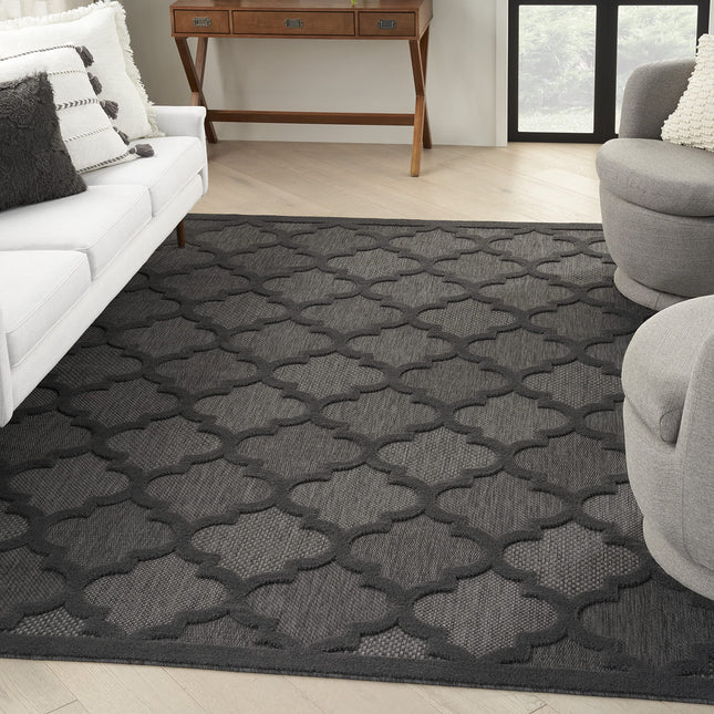 Andrea Stark Home Collection Gate 100% Wool Rug - 7'6" x 9'6"