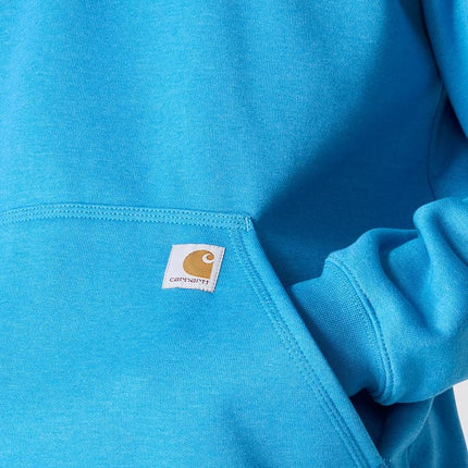 Carhartt Men's Iconic K288 Logo Sweatshirt Closeout, Horizon Blue Heather, XL Tall