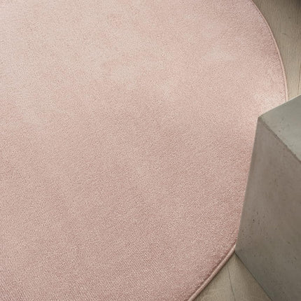 Nourison Essentials Tapis d'extérieur rond en tissu rose de 1,8 m (rond de 1,8 m)