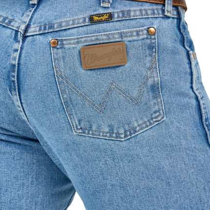 Vaquero Wrangler Corte Cowboy Ajuste Original para Hombre, Lavado Antiguo, 31X36