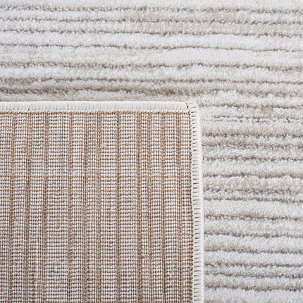 SAFAVIEH Vision Collection VSN606K Modern Contemporary Ombre Tonal Chic Non-Shedding Indoor Throw Rug, Entryway Living Room Foyer Bedroom Accent, 2' x 3', Ivory Grey