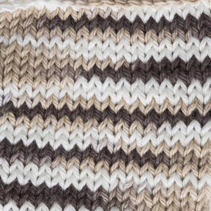 Lily Sugar N Cream Cones Ball of Yarn, Chocolate Ombre