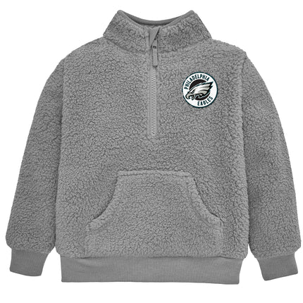 Gerber NFL Team Sherpa Baby Mock Neck Sweatshirt, 