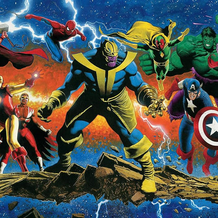 Buffalo Games - Silver Select - Marvel - Thanos Legacy #1-2000 Piece Jigsaw Puzzle for Adults -Challenging Puzzle Perfect for Game Nights - Finished Size is 38.50 x 26.50