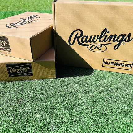 Rawlings | Official T-Balls | TVB | Youth/6u | 12 Count | Sponge Rubber Core | Indoor/Outdoor