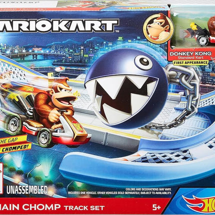 Hot Wheels Mario kart Chain Chomp Track Playset
