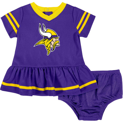 Gerber Girls' NFL Team Jersey Dress and Diaper Cov