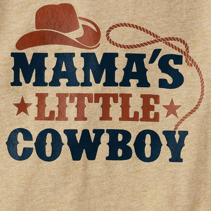 The Children's Place Baby Boys' and Toddler Assorted Everday Short Sleeve Graphic T-Shirts,multipacks, Run This Town/Mammas Cowboy/Rodeo 3-Pack, 3T