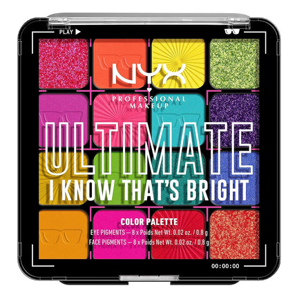 NYX PROFESSIONAL MAKEUP, Ultimate Shadow Palette, 