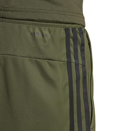 adidas Men's Training Essentials Pique 3-Stripes Training Shorts, Night Cargo/Black, XX-Large