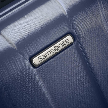 Samsonite Unisex-Adult Centric 2 Hardside Expandable Luggage with Spinners, True Navy, Checked-Large 28-Inch, Centric 2 Hardside Expandable Luggage with Spinners