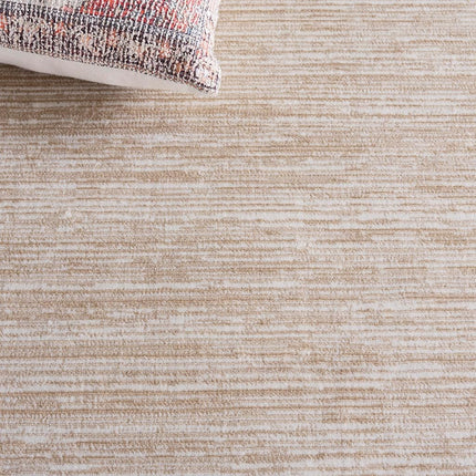 SAFAVIEH Vision Collection VSN606F Modern Ombre Tonal Chic Non-Shedding Living Room Dining Bedroom Area Rug 10' x 10' Square Cream