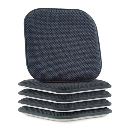 Elegant Comfort 4 Pack Chair Cushion Covers - Skid