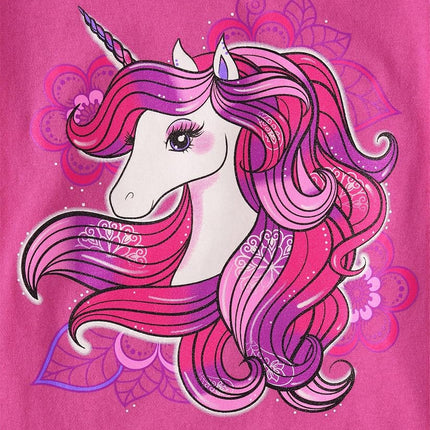 The Children's Place Boys' Gamer Short Sleeve Graphic T-Shirts,multipacks, Unicorn/Flamingo Float/Gummy Bears, XX-Large