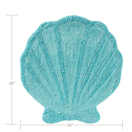 SKL Home Rug, Cotton Polyester, Aqua