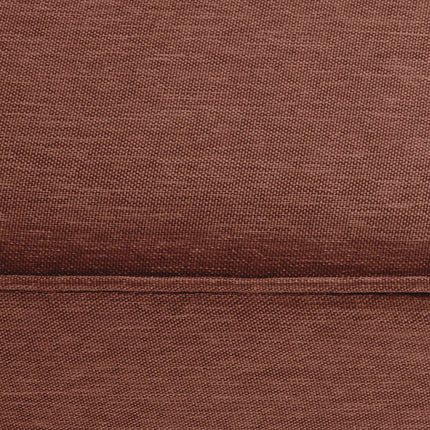 Classic Accessories Montlake FadeSafe Square Patio Lounge Seat Cushion - 5" Thick - Heavy Duty Outdoor Patio Cushion with Water Resistant Backing, Heather Henna Red, 25"W x 25D x 5T (62-020-HHENNA-EC)
