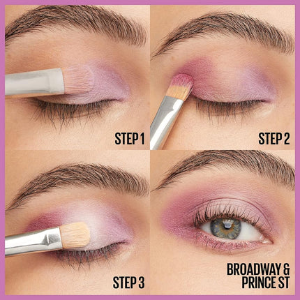 Maybelline Shadow Blocks Shadow Blocks Eyeshadow Palette, Stacked Eye Shadow Trio, North 3rd & Bedford Ave, 0.08 oz