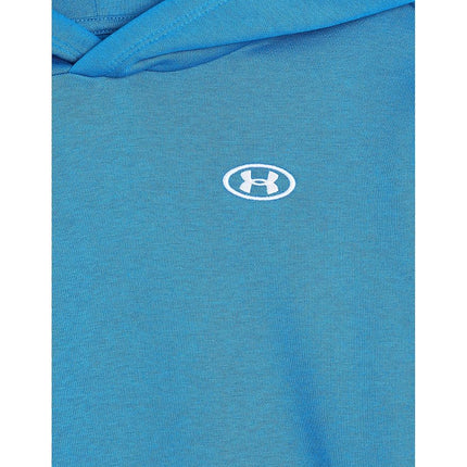Under Armour Boy's Ua Rival Fleece Hoodie Sweatshirt, (430) Aegean Blue/White, L