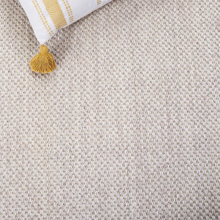 SAFAVIEH Natural Fiber Rug for Living Room, Dining Room, Bedroom - Natural Fiber Collection, Short Pile, in Natural and Beige, 76 X 183 cm