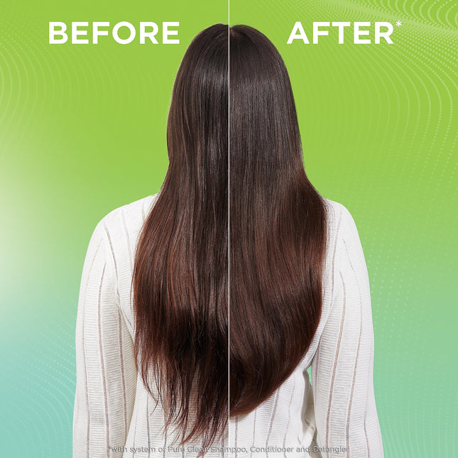 Garnier Fructis Style Pure Clean Desenredante + Secado al Aire, 5 fl. oz., Paquete de 2