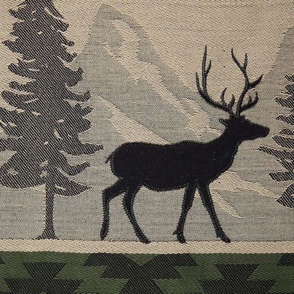 DII Cotton Jacquard Dish Towels, 20x28 Set of 3, Decorative Tea Towels for Everyday Kitchen Cooking and Baking-Walk In The Woods
