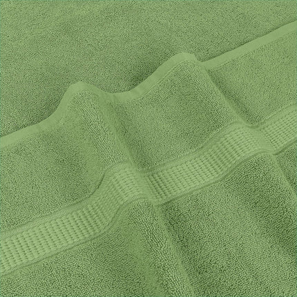Utopia Towels - Sábana de baño jumbo de lujo (35 x 70 pulgadas) - 600 GSM 100% algodón hilado en anillos Toalla de baño extragrande altamente absorbente y de secado rápido - Toalla de calidad de hotel supersuave (2, verde salvia)