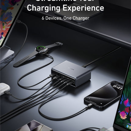Anker Prime Charger (200W, 6 Ports, GaN)