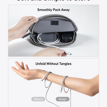 Anker Laptop Power Bank (25K, 165W, Built-In and Retractable Cables)
