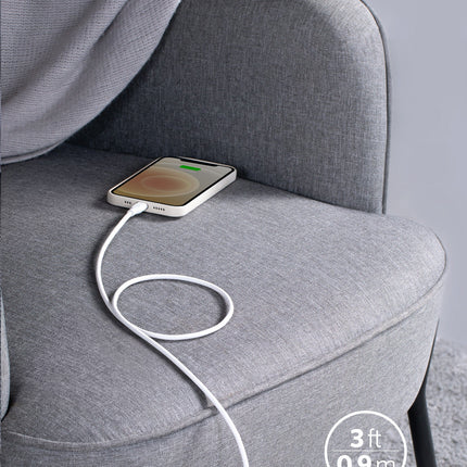 Anker <b>641</b> USB-C to Lightning Cable (Flow, 3 ft Silicone)