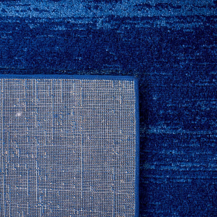 Safavieh Modern Ombre Indoor Woven Runner Area Rug, Adirondack Collection, ADR113, in Light Blue / Dark Blue, 76 X 244 cm for Living Room, Bedroom or Any Indoor Space