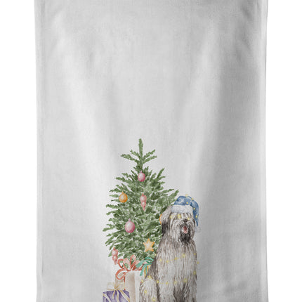 Briard #2 Christmas Presents and Tree Kitchen Towel Set of 2-0