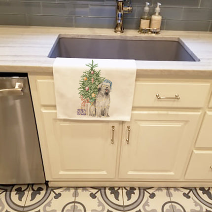 Briard #2 Christmas Presents and Tree Kitchen Towel Set of 2-1