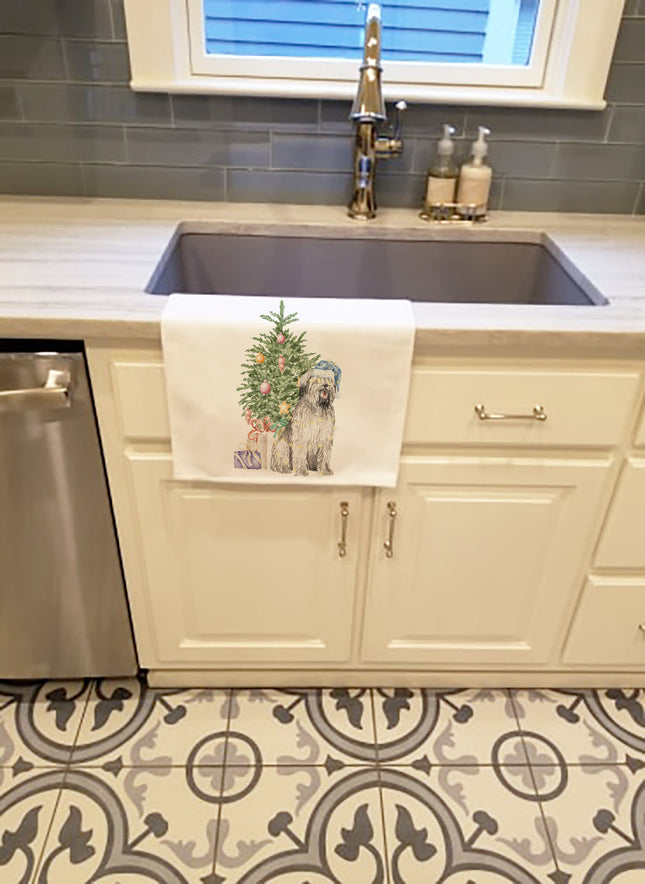 Briard #2 Christmas Presents and Tree Kitchen Towel Set of 2-1